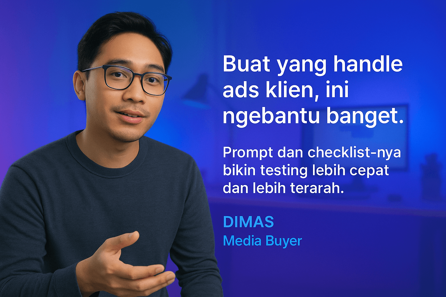 Video testimoni Dimas - Media Buyer Freelance