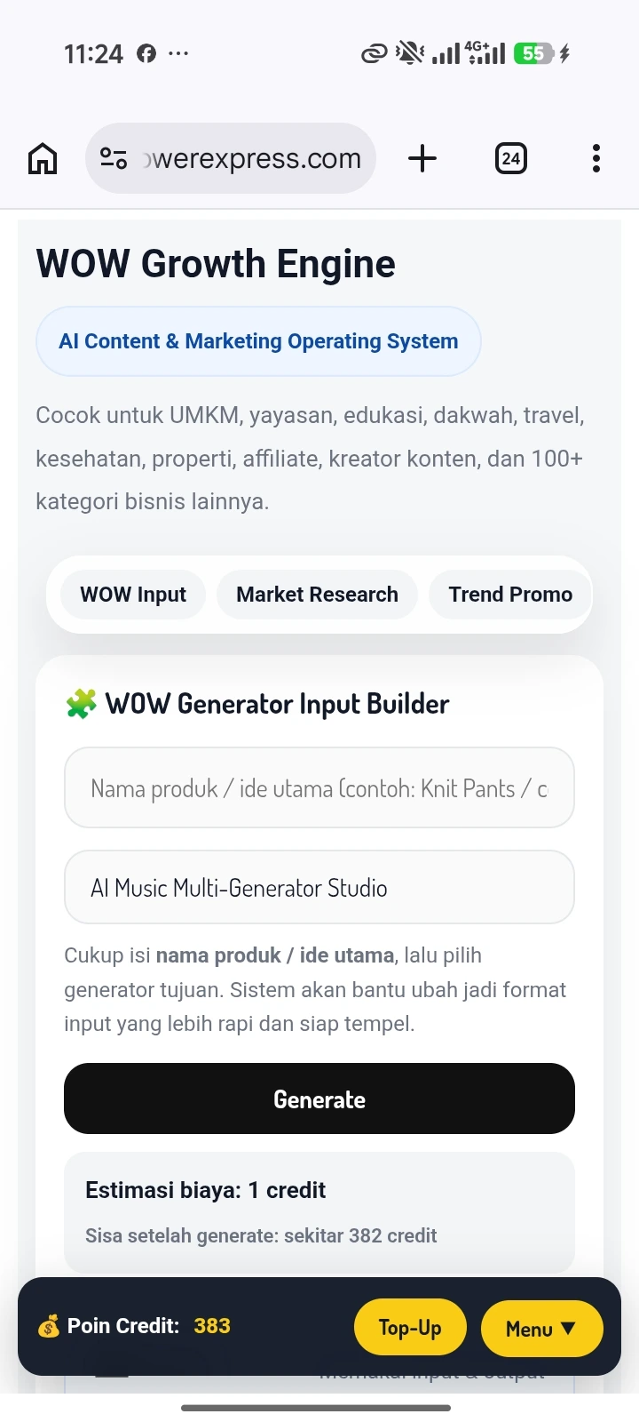 Demo WOW Growth Engine