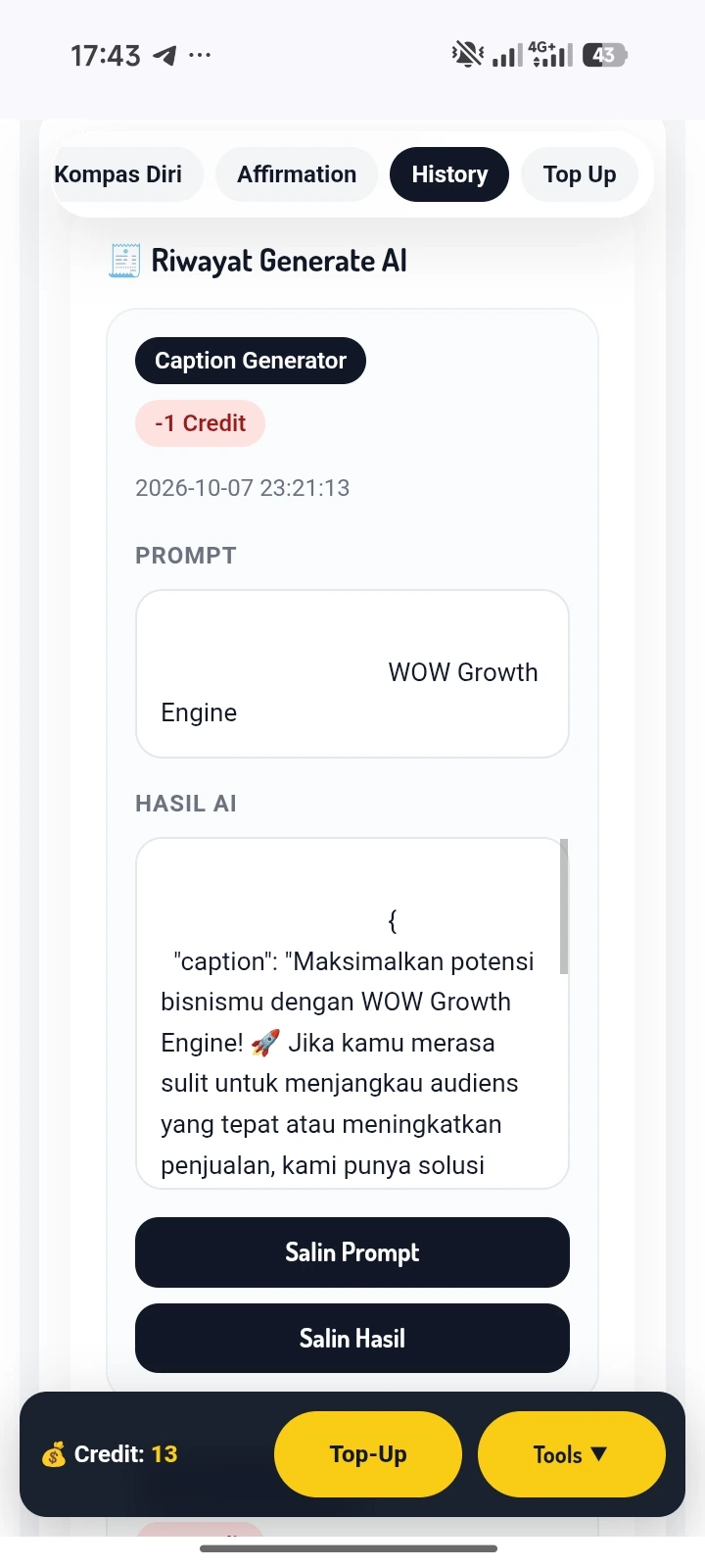 Demo WOW Growth Engine